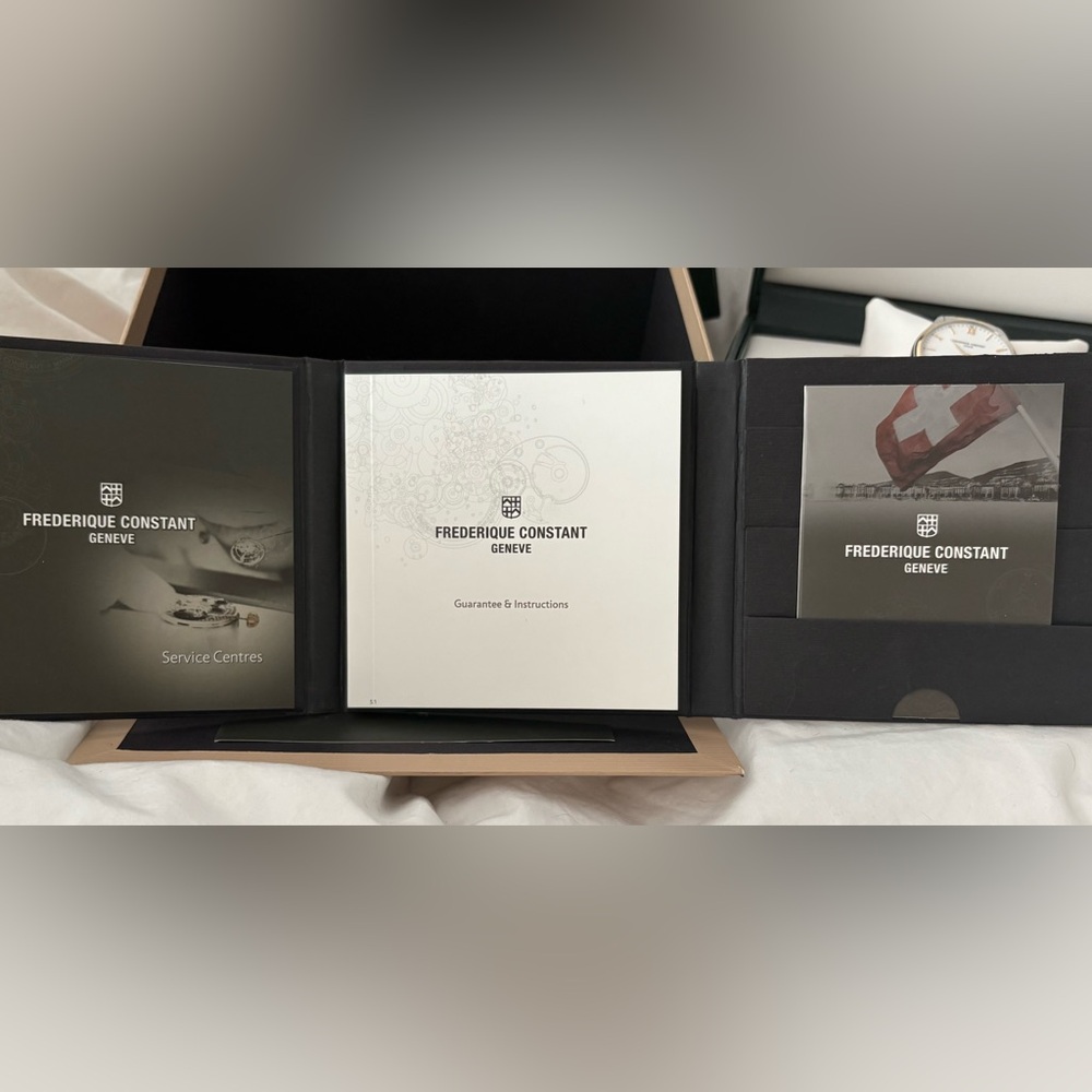 FRÉDÉRIQUE CONSTANT • NWOT • Geneve • Men's Watch. Never worn - Picture 9 of 10
